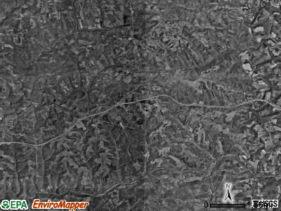 Hanover township, Pennsylvania satellite photo by USGS