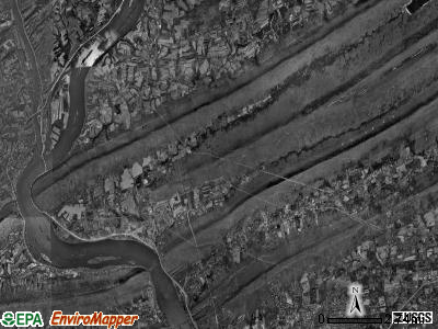 Middle Paxton township, Pennsylvania satellite photo by USGS
