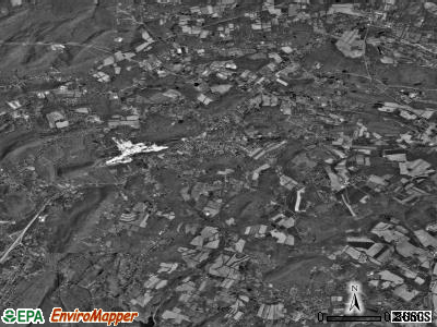 Alsace township, Pennsylvania satellite photo by USGS