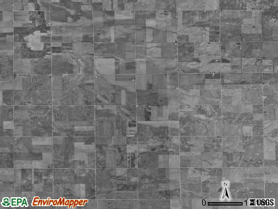 Grand Rapids township, Illinois satellite photo by USGS