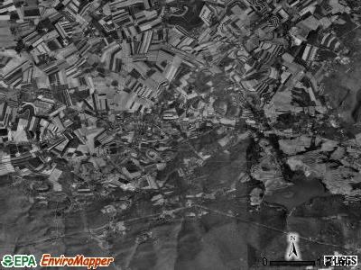 Heidelberg township, Pennsylvania satellite photo by USGS