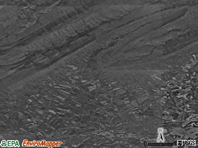 Lower Mifflin township, Pennsylvania satellite photo by USGS