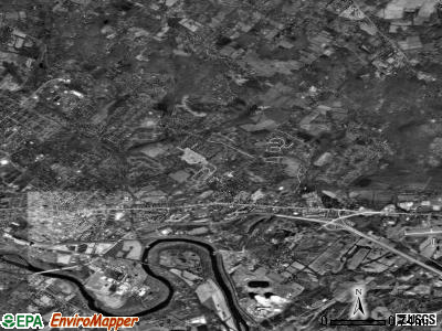 Lower Pottsgrove township, Pennsylvania satellite photo by USGS