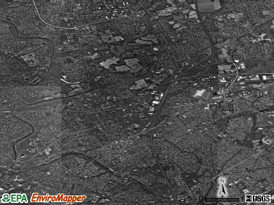 Middletown township, Pennsylvania satellite photo by USGS