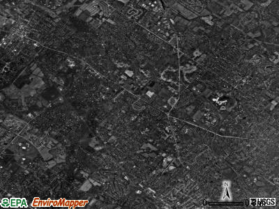 Lower Gwynedd township, Pennsylvania satellite photo by USGS