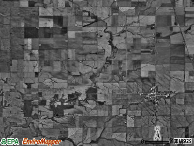 Osceola township, Illinois satellite photo by USGS