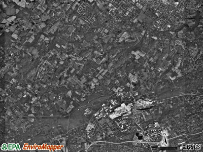 Charlestown township, Pennsylvania satellite photo by USGS