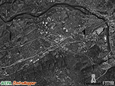 Upper Merion township, Pennsylvania satellite photo by USGS