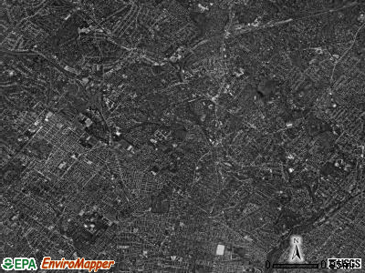 Cheltenham township, Pennsylvania satellite photo by USGS