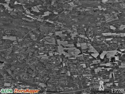 West Brandywine township, Pennsylvania satellite photo by USGS