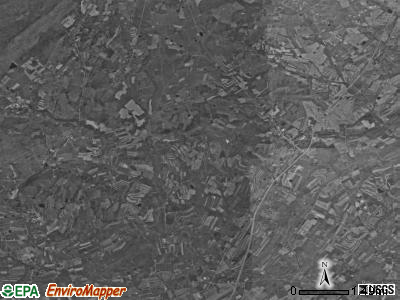 Huntington township, Pennsylvania satellite photo by USGS