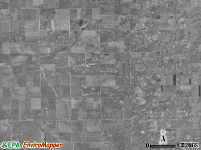 Allen township, Illinois satellite photo by USGS