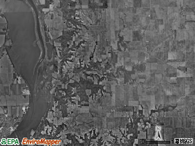 Magnolia township, Illinois satellite photo by USGS