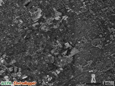Thornbury township, Pennsylvania satellite photo by USGS