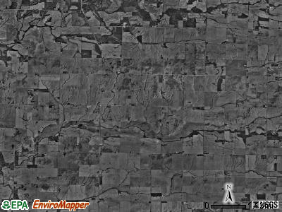 Ohio Grove township, Illinois satellite photo by USGS