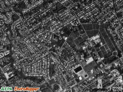 Darby township, Pennsylvania satellite photo by USGS