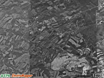 Oxford township, Pennsylvania satellite photo by USGS