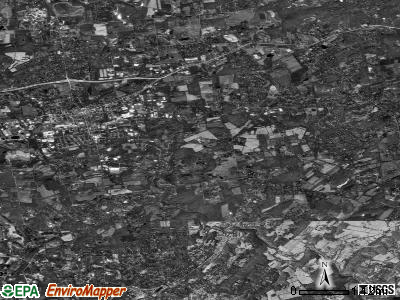 Kennett township, Pennsylvania satellite photo by USGS