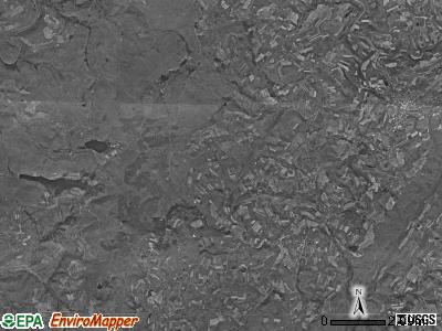 Elk Lick township, Pennsylvania satellite photo by USGS