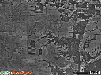 Whitefield township, Illinois satellite photo by USGS