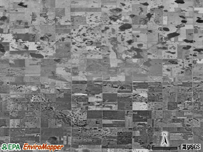 Norway township, South Dakota satellite photo by USGS