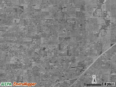 Nevada township, Illinois satellite photo by USGS