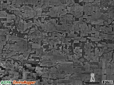 Spring Grove township, Illinois satellite photo by USGS