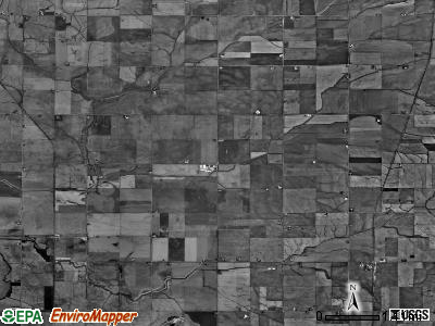 Valley township, Illinois satellite photo by USGS