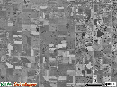 Plato township, South Dakota satellite photo by USGS