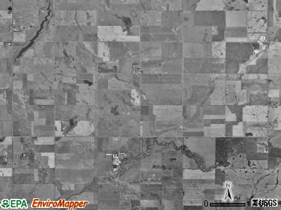 Capitola township, South Dakota satellite photo by USGS