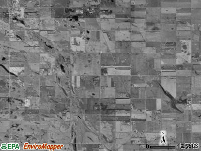 Altoona township, South Dakota satellite photo by USGS