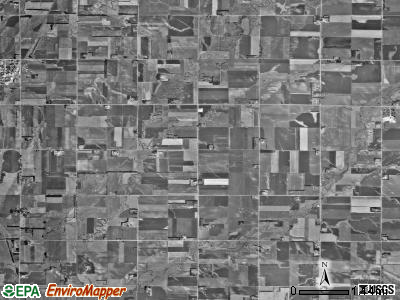 Sterling township, South Dakota satellite photo by USGS