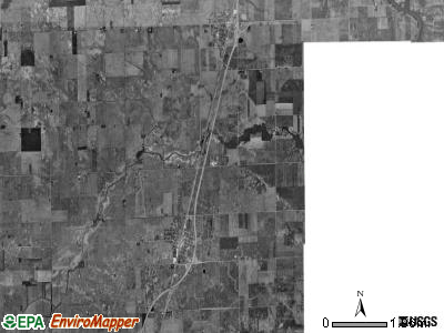 Chebanse township, Illinois satellite photo by USGS