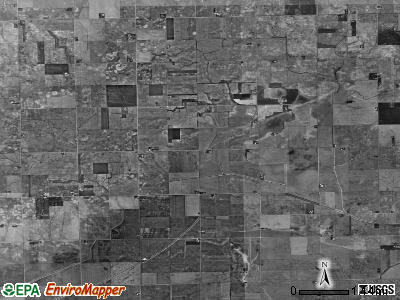 Milks Grove township, Illinois satellite photo by USGS