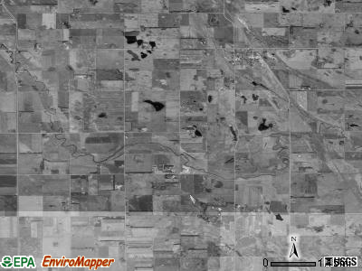 Alpena township, South Dakota satellite photo by USGS