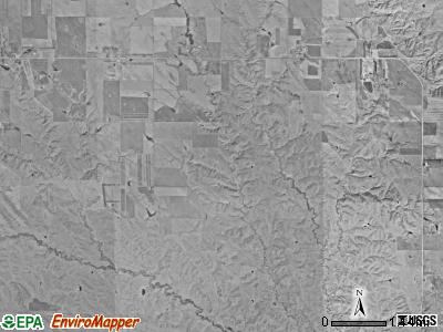 Fairland township, South Dakota satellite photo by USGS