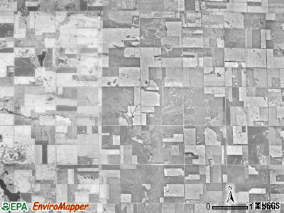 Garfield township, South Dakota satellite photo by USGS