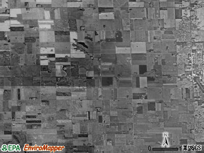 Susquehanna township, South Dakota satellite photo by USGS