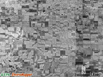 Childstown township, South Dakota satellite photo by USGS