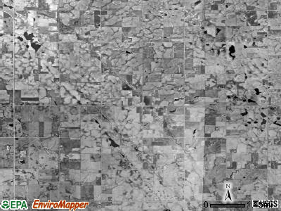Mayfield township, South Dakota satellite photo by USGS