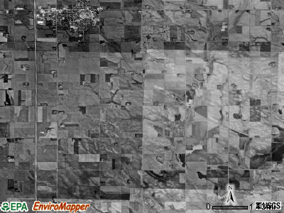 Prairie township, South Dakota satellite photo by USGS