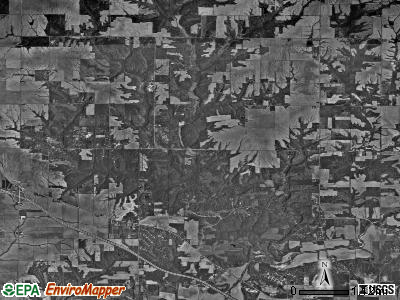 Jubilee township, Illinois satellite photo by USGS