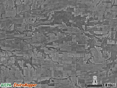 Media township, Illinois satellite photo by USGS