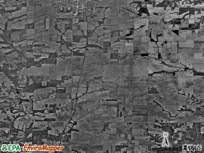 Indian Point township, Illinois satellite photo by USGS