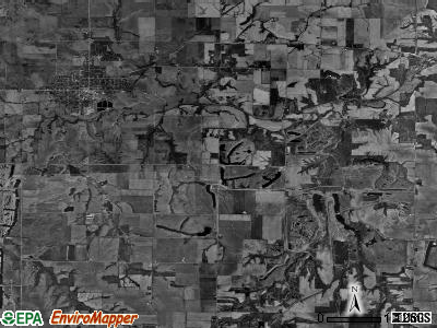 Elmwood township, Illinois satellite photo by USGS