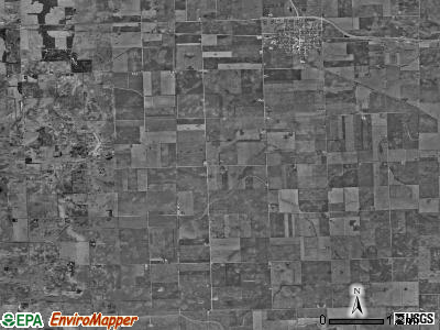 Sheldon township, Illinois satellite photo by USGS