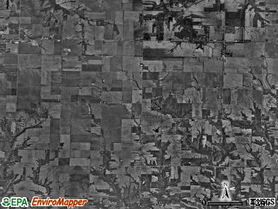 Trivoli township, Illinois satellite photo by USGS