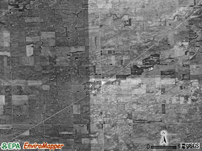 Lyman township, Illinois satellite photo by USGS