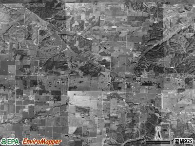 Apple Glen township, Arkansas satellite photo by USGS