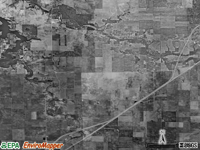 Money Creek township, Illinois satellite photo by USGS